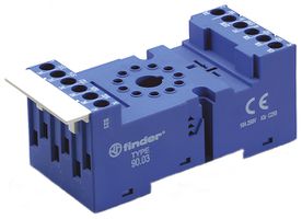 Relaissockel FINDER 90.03SMA Hutschiene TH35 Schraubanschluss 12P