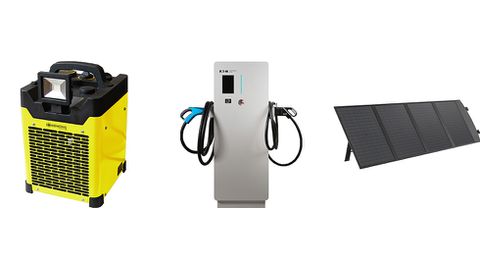 Elektrogeräte, E-Mobility, Photovoltaik