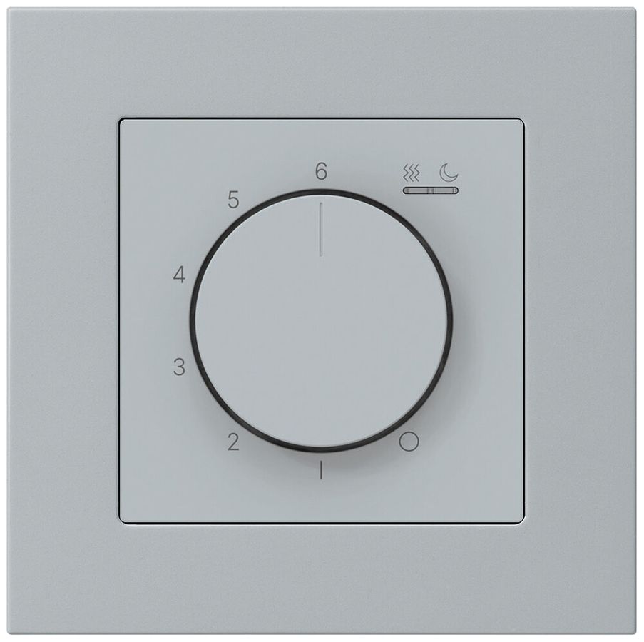 UP-Raumthermostat kallysto.pro An/Aus 230VAC 16A 94×94mm grau