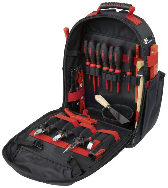 Werkzeugrucksack Cimco CH Elektro 24-teilig