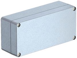 Leergehäuse BET Mx SGR 175×80×57mm Alu IP66 silbergrau