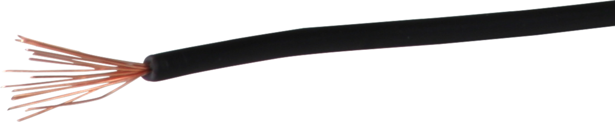 Toron T 0.5mm² noir Eca, Bobine à 200m