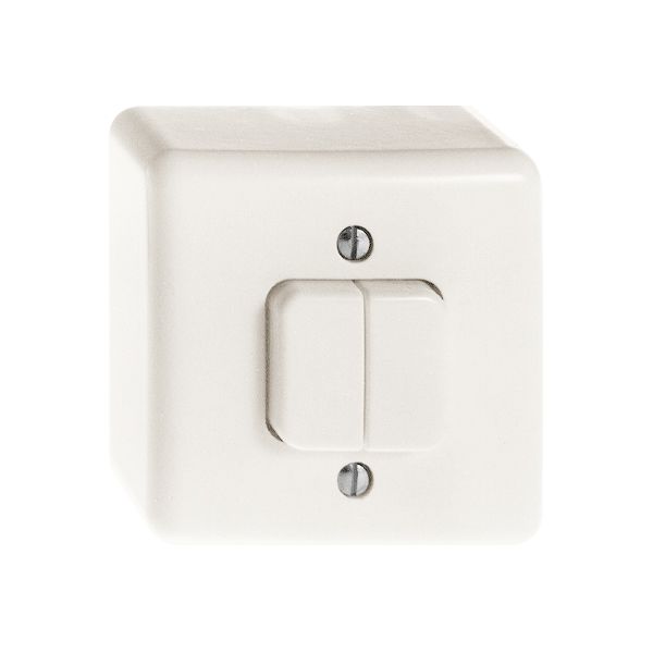 AP-Druckschalter FH 1/3+3/1L weiss