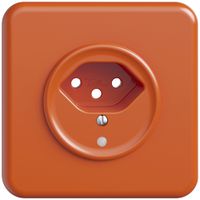 UP-Frontset STANDARDdue 1×T13, 90×90mm, m.Frontlinse, orange