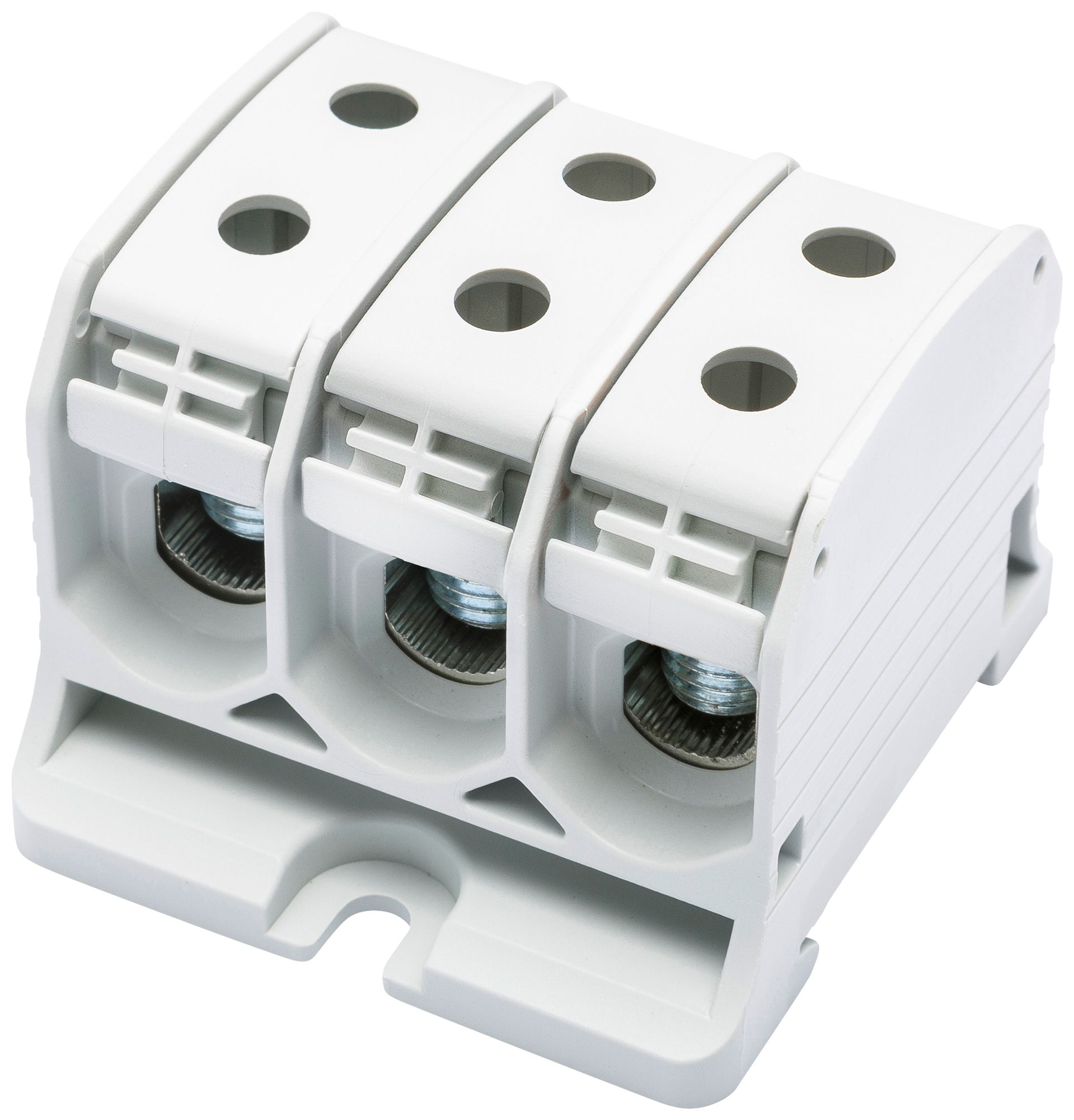 Bloc de distribution Bals RKA 50 1P 150A 3×entrée 3×sortie 4…50mm² gris