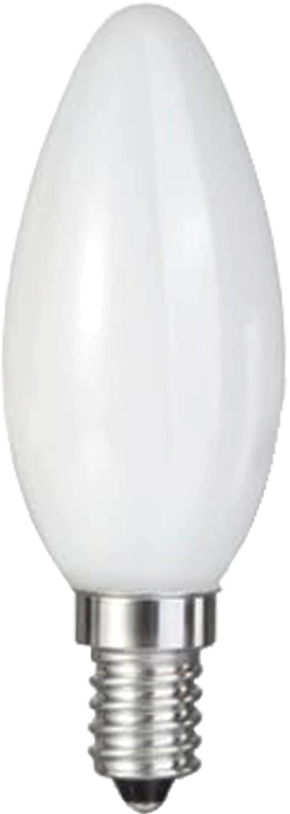 Lampadina LCC 4W, 400lm, 2700K, opaco E14