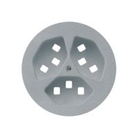 Frontbecher ROB zu 3×Typ 23 aluminium