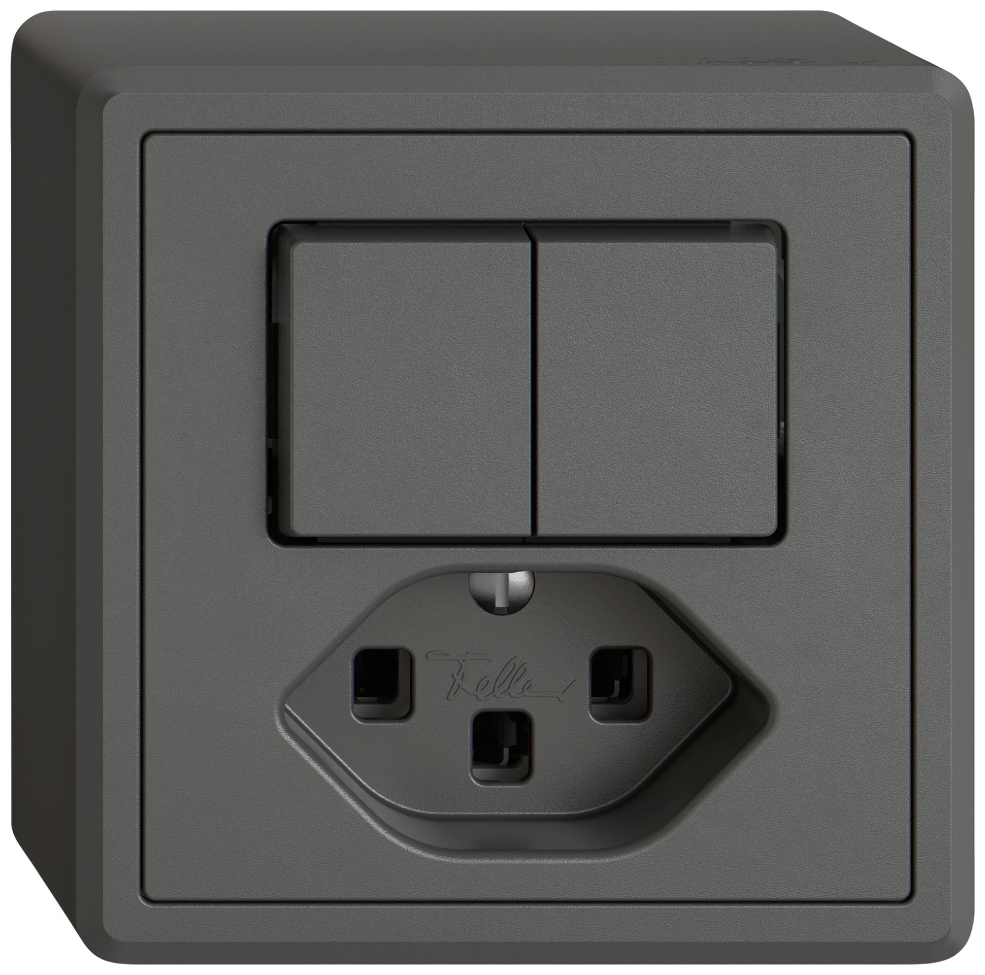 Combinazione AP EDIZIO.liv SNAPFIX® AR+schema 3+T23 grs