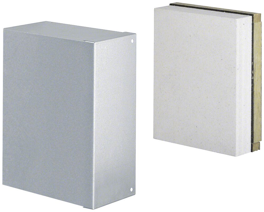 Plaque de fermeture tehalit FWK 90 L6963VERZ acier zingué