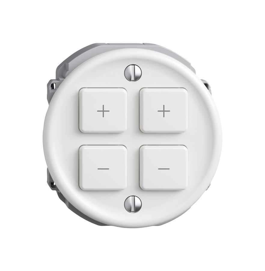 Bedienaufsatz zu Dimmer STANDARDdue Wiser 2K 4T ws