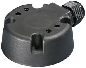 Support mural Rittal SG 2374.080 pour ccolonnes signalétiques mat.synthét.noir