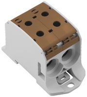 Bloc de distribution WM WPD 231 1P 232A 2×entr 2×sort 10…95mm² 10…95mm²