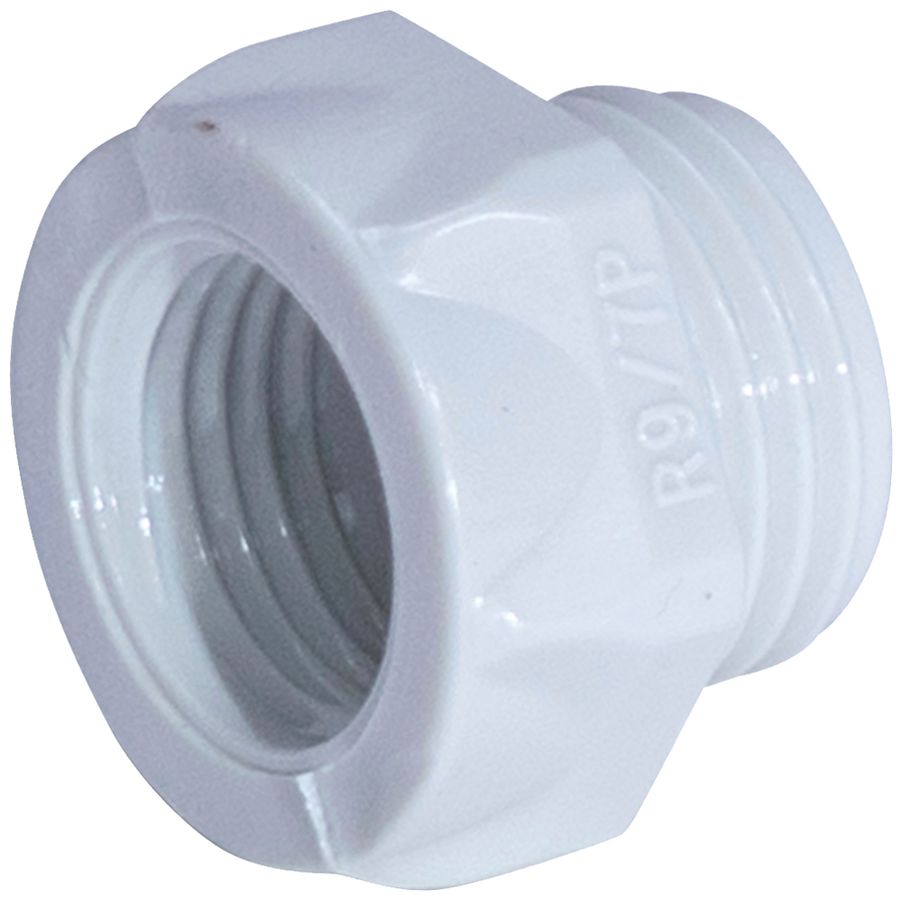 Riduzione di flangia PA PG21 esterno/16 interno grigio