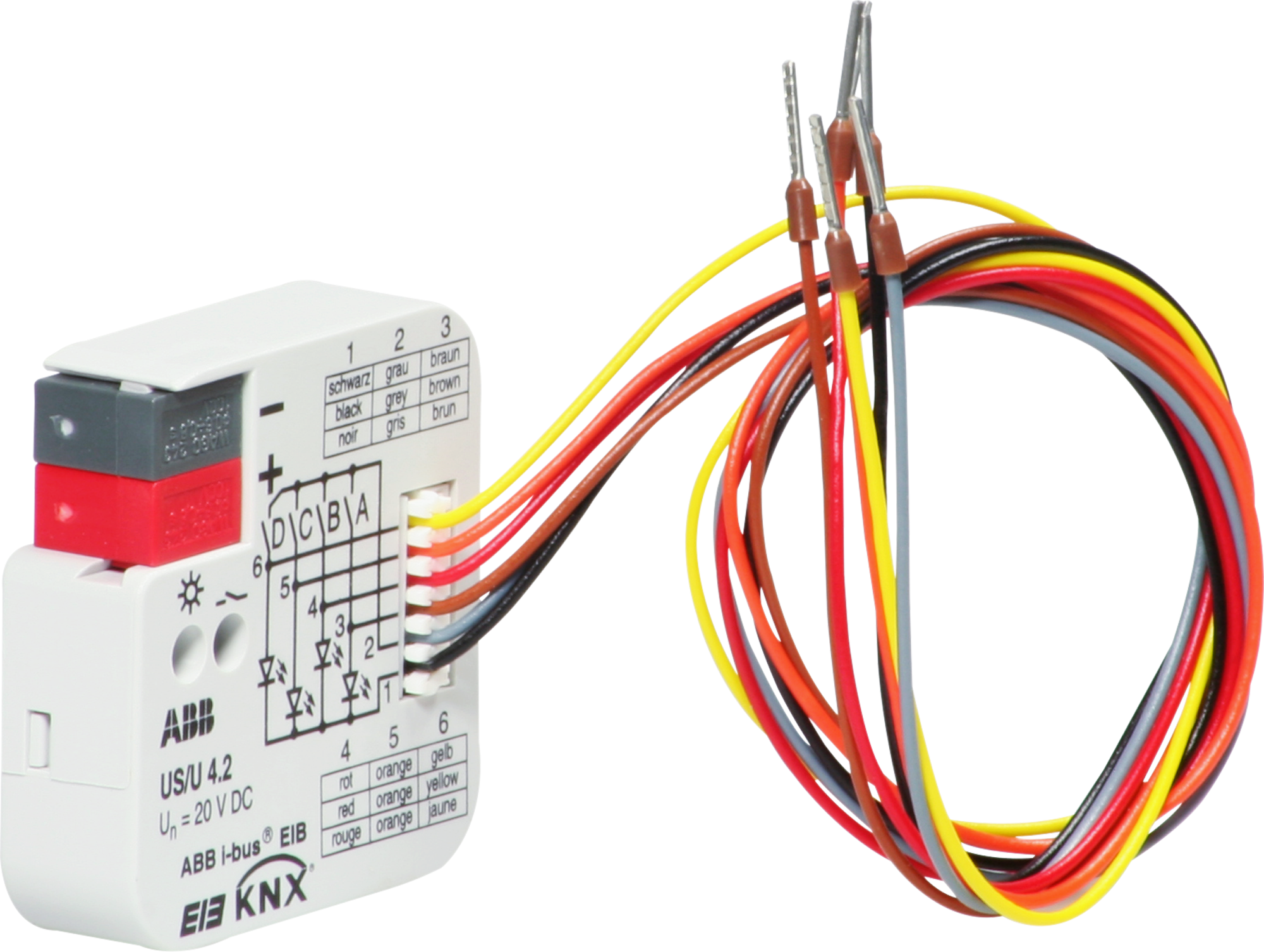 Interfaccia universale INC KNX ABB 4t, US/U 4.2