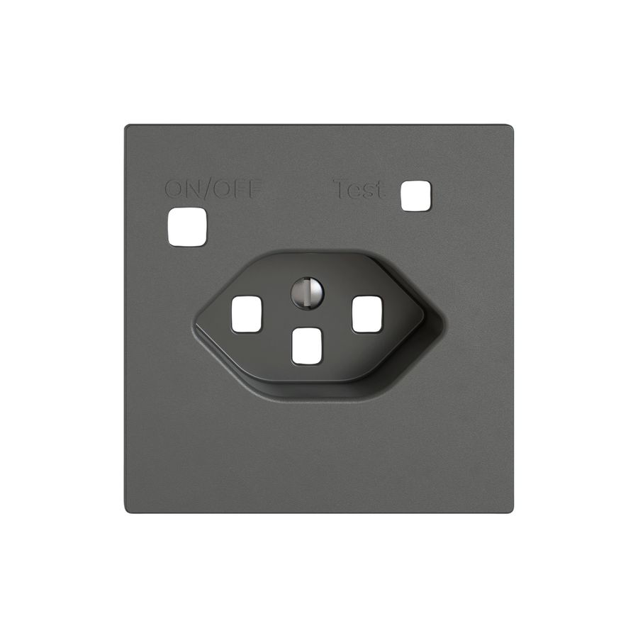 Montageset EDIZIO.liv SNAPFIX® für Fehlerstrom-Schutzsteckdose Typ 23 dgu