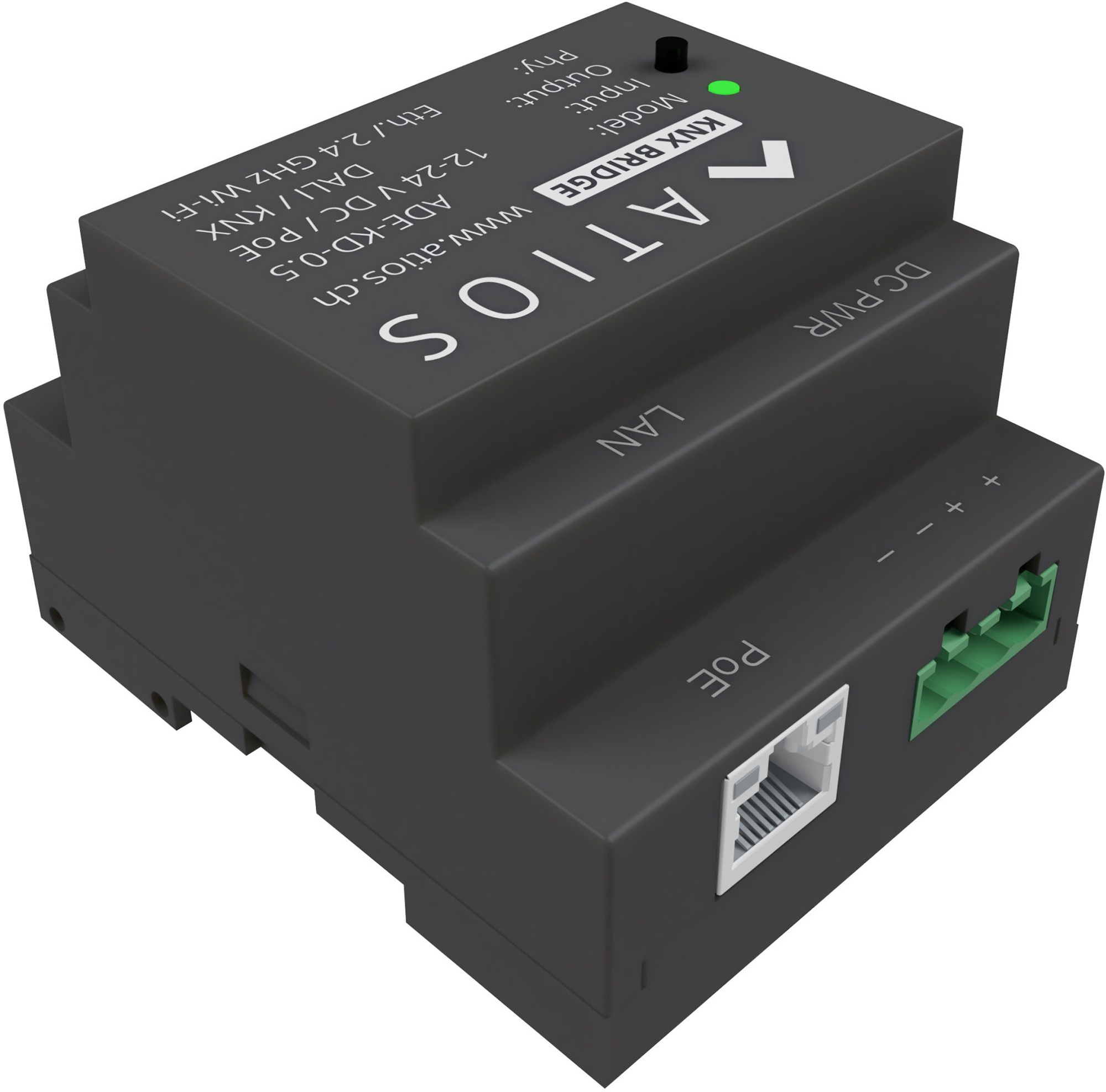 Atios KNX Bridge Matter zu KNX und DALI Gateway