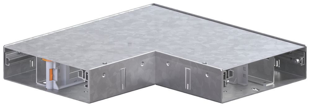 Flachwinkel tehalit BKB Unterteil Inneneck für Bodenkanal 200×350×60mm