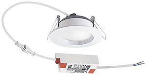 Downlight LED ESYLUX ELSA-2 Ø98 ON/OFF 5W 3000K, 500lm, blanc