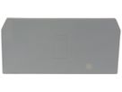 Paroi de séparation/fermeture 16mm² gris pour F W35310/16