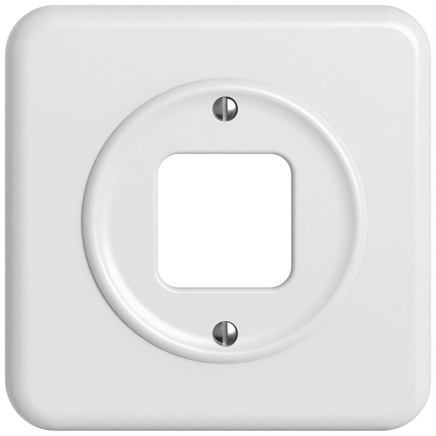 UP-Abdeckset STANDARDdue Wiser SNAPFIX® Thermostat weiss