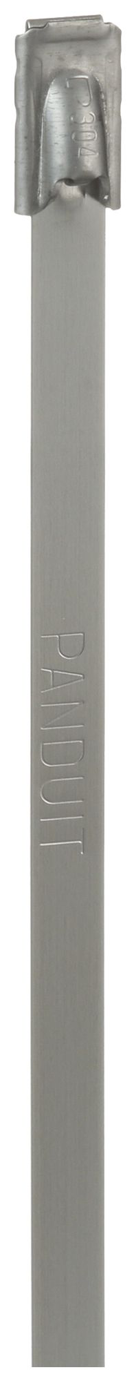 Collier Panduit MLT2S-CP, B=4.6mm, L= 201mm, pour Ø51mm, acier affiné