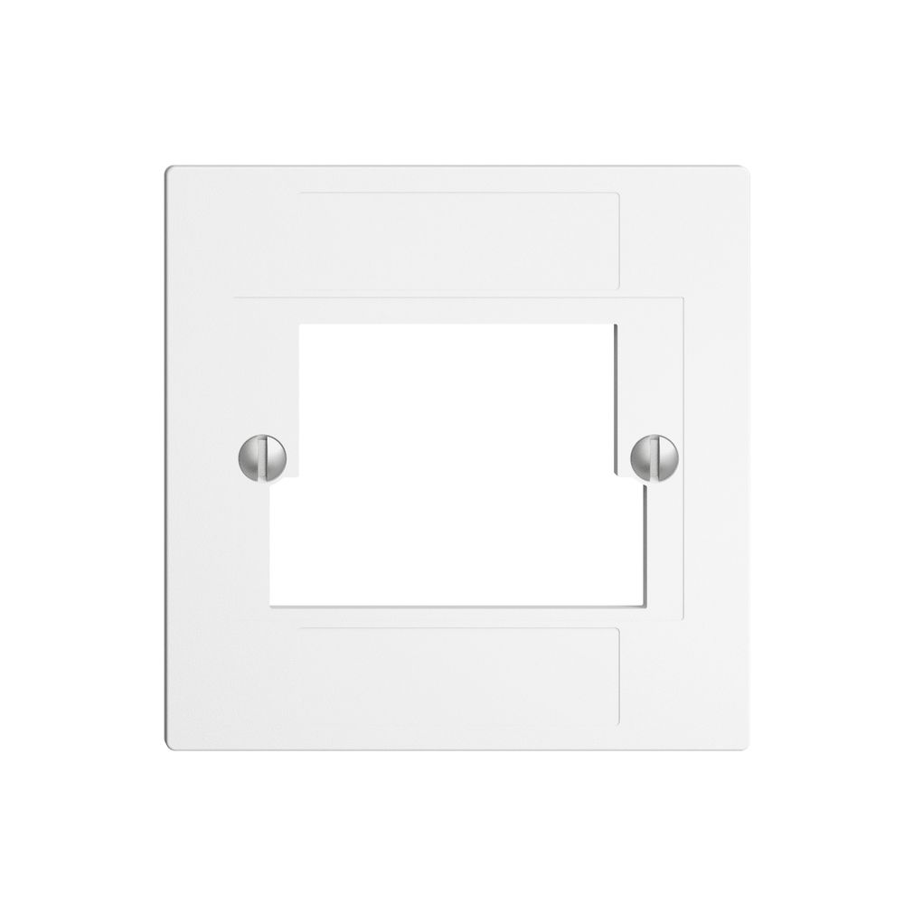Frontplatte 2×TT,2×RJ45 weiss ITplus ITM EDIZIOdue