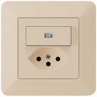 UP-Leuchtkombination A-R/1P+T13 kallysto.trend beige