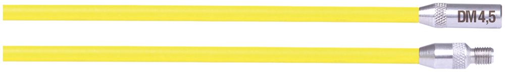 Schubstange RUNPOSTICKS Glasfaser Ø4.5mm 2×1m gelb