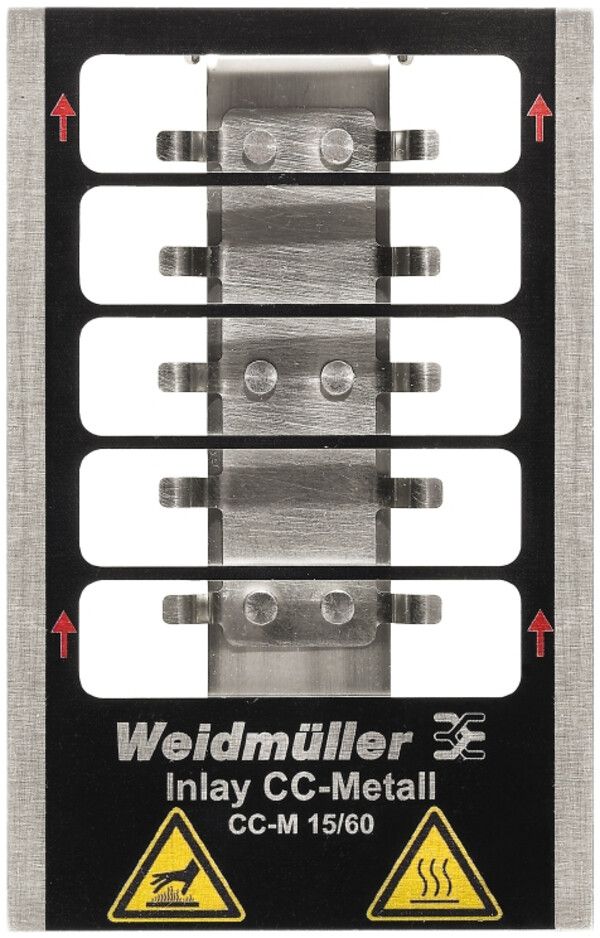 Inlay Weidmüller MetalliCard INLAY CC-M 15/60 p.marcatore di apparecchi