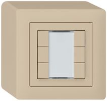 AP-Taster kallysto KNX 6×beige s/e-link