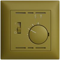UP-Raumthermostat EDIZIOdue olive mit Fühler