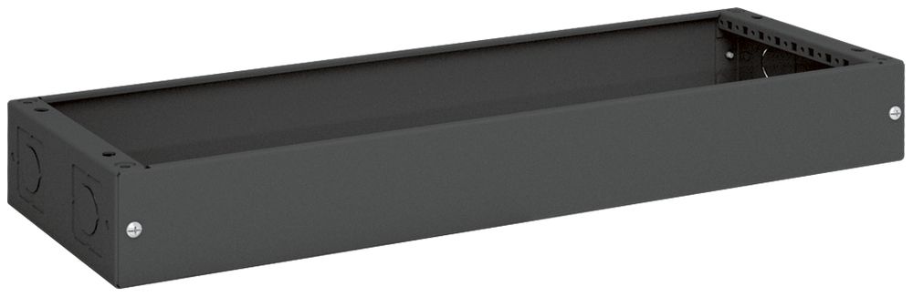 Zoccolo Hager univers 100×800×275mm per armadio FR nero RAL 9005