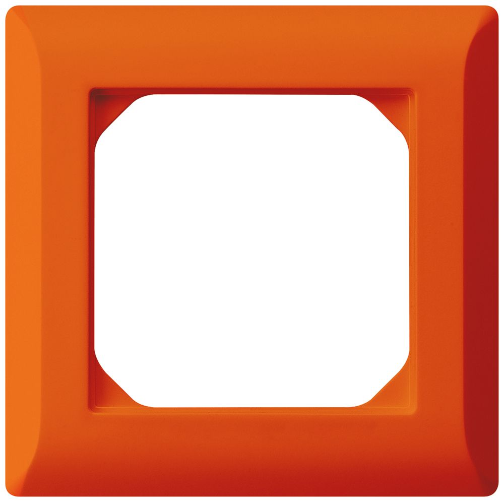 UP-Abdeckrahmen kallysto.line 1×1 orange 92×92mm