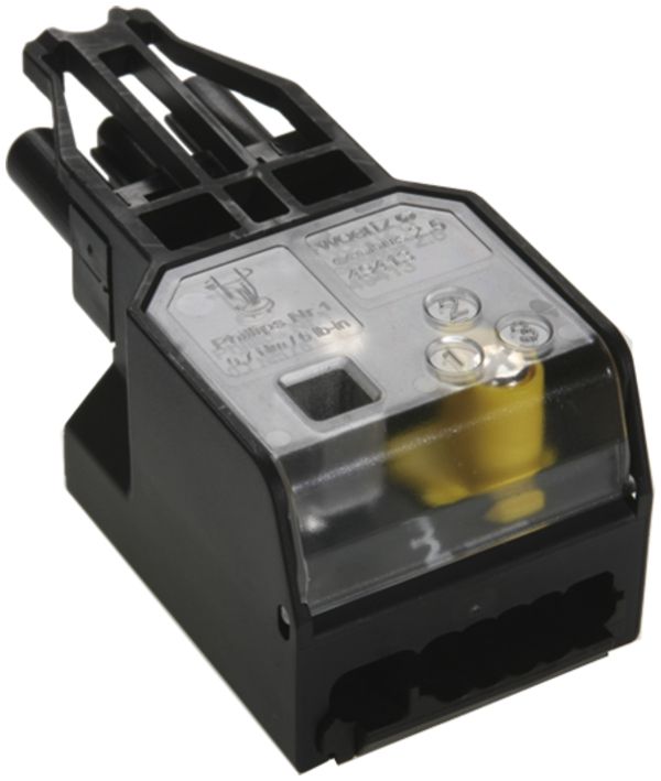 Scatola di derivazione Woertz p.cavo piatto Power 5×2.5mm² selezione fase 3P C1