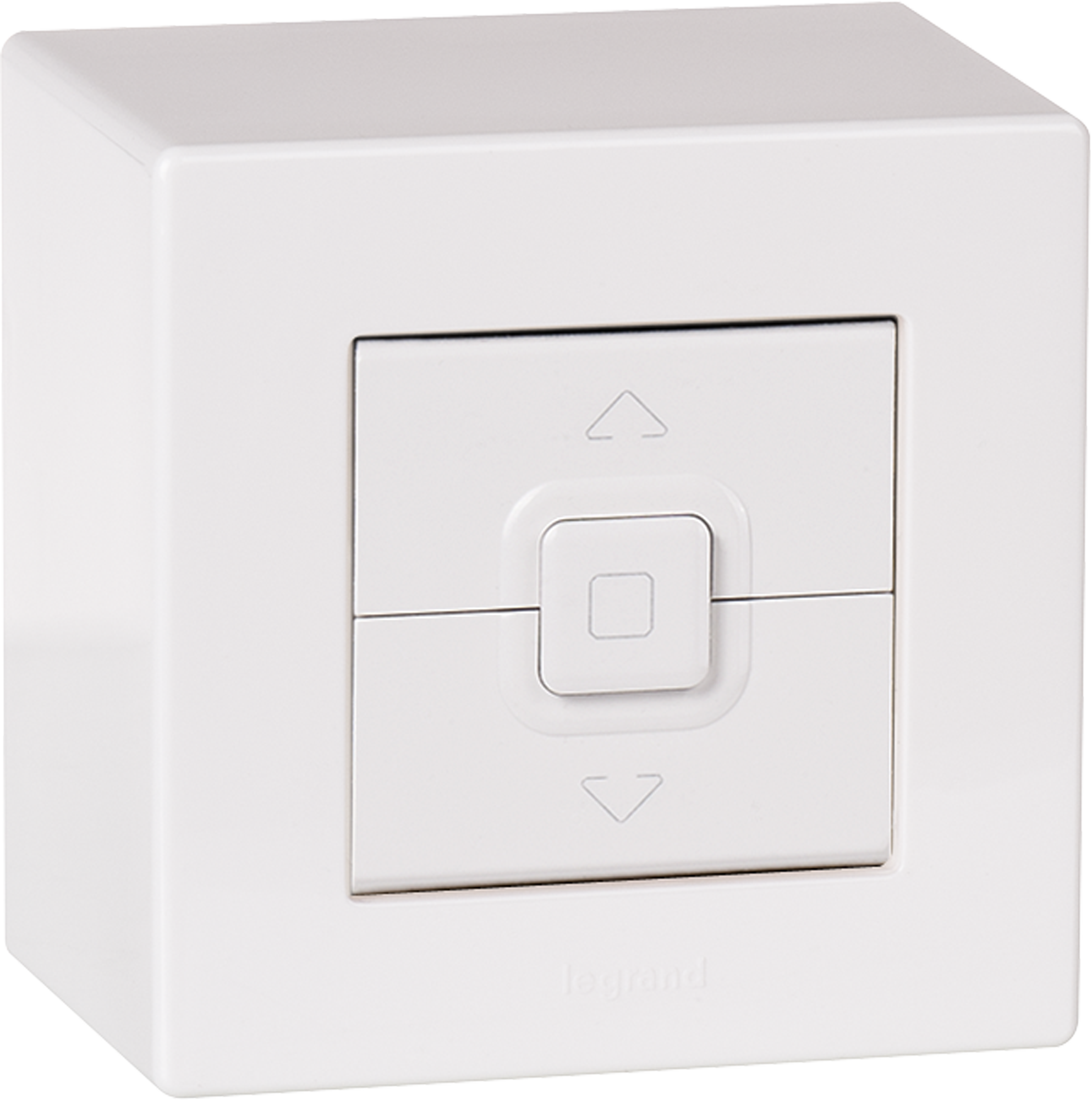 Pulsante per tapparella AP ATO bianco 500W grd.I ACC/STOP/GiÙ