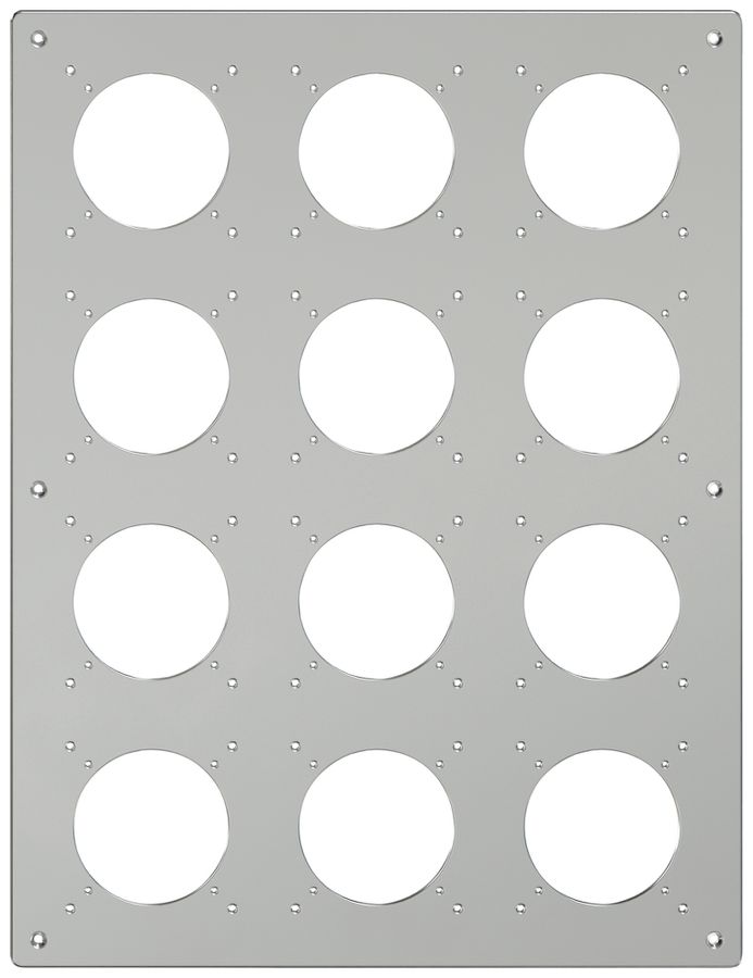 Piastra di montaggio ELEMENT SNAPFIX® 4×3 verticale 325×425mm all