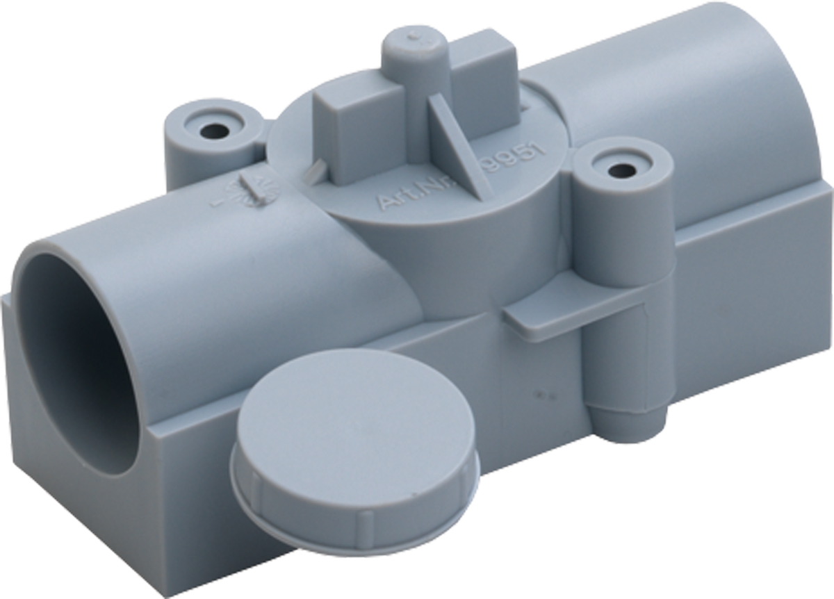 Wand- Lampendübel AGRO mit 2 Einführungen M20/25