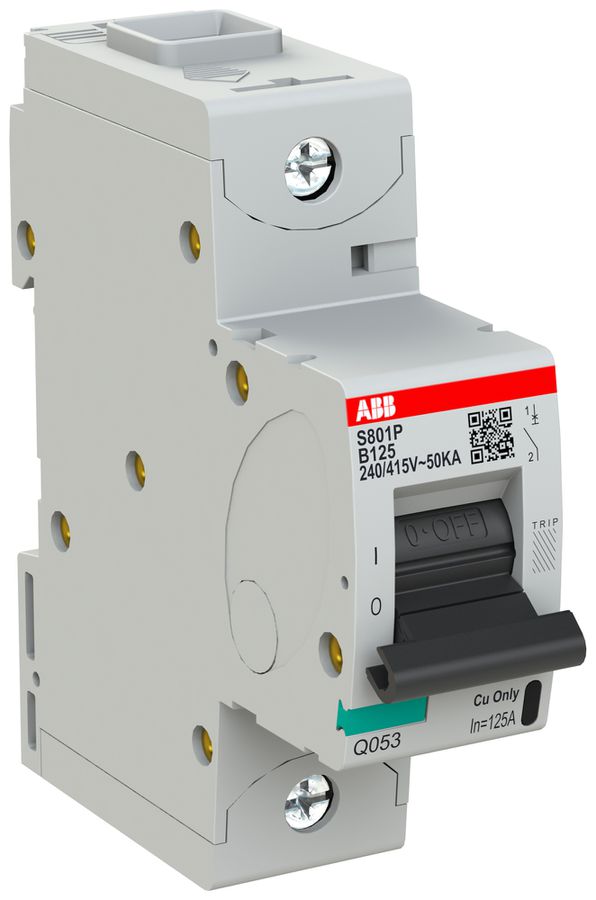Leitungsschutzschalter ABB S801P-B125 1P 230V B-125A 50kA 1.5TE