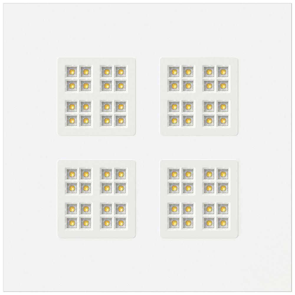 LED-Panelleuchte SLV PAVANNO 17W 2957lm 3000…5000K WB 620×620×20mm weiss