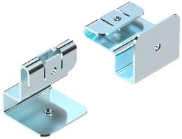 Supporto SLV BATTEN FLAT P 40×35×32mm acciaio affinato 2 pz