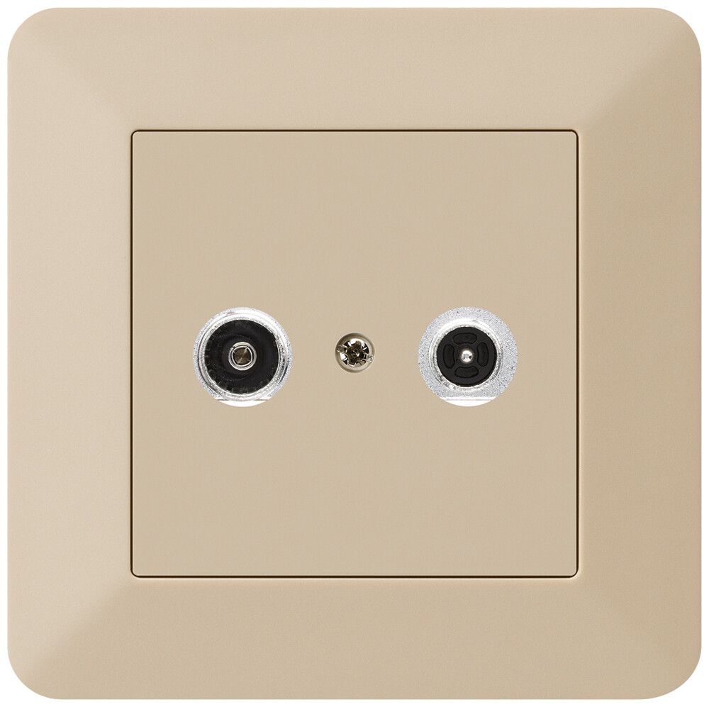 Prise antenne ENC kallysto.trend R/TV 4dB 2GHz beige