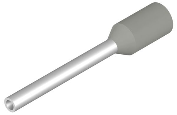 Embout de câble Weidmüller H isolé 0.14mm² 6mm gris sac multiple