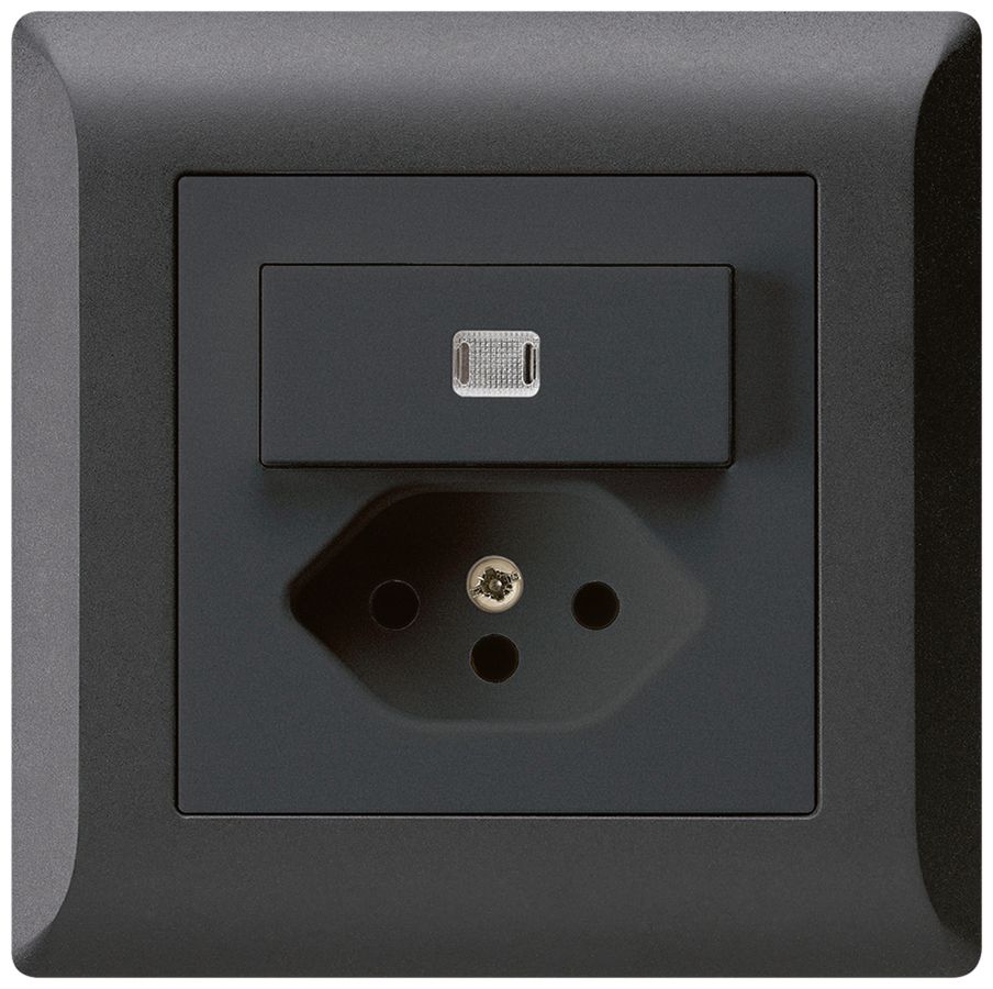 UP-Leuchtkombination 3/1P+T13 schwarz kallysto.line