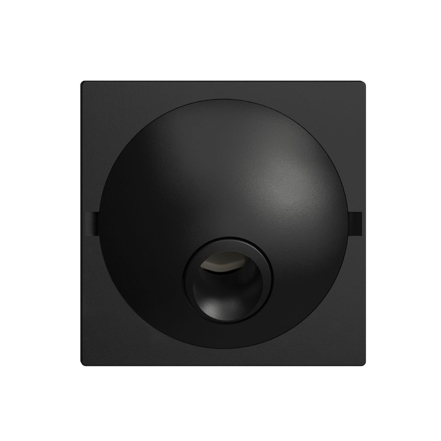 UP-Anschlussdose EDIZIOdue 8L für Rufleuchte, schwarz