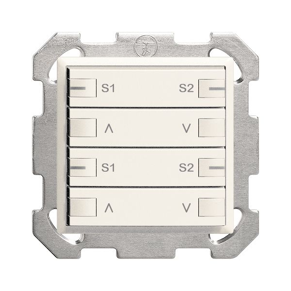 Poussoir ENC ZEP moteur scène 2c/4t stat.cent.-sec. EDIZIOdue blanc