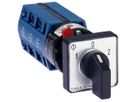 Commutateur INC K&N CG4.A212.FS2, 10A/400V 3L 30×30mm "1-0-2"