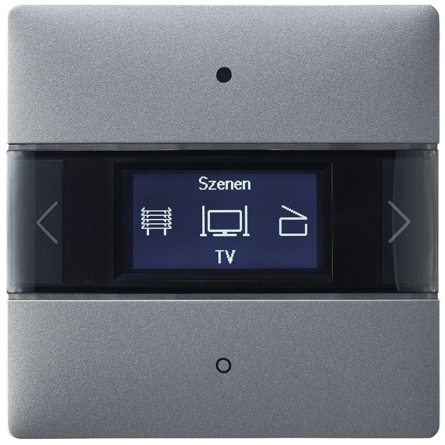 Controlo di locale INC KNX Theben iON 108, 10 volte, c.termo.d'amb., argento