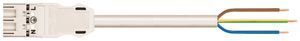 Anschlussleitung WINSTA MIDI 3×2.5mm² 20A 250V 1m Kod.A Stecker/frei weiss