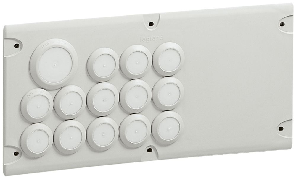 Flanschplatte Cabstop 31 Einführungen 401×182mm