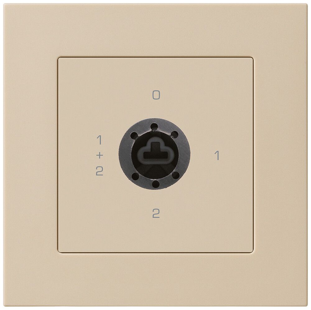 UP-Drehschalter kallysto.pro 1/1L beige für Sicherheitsschloss ohne Zylinder